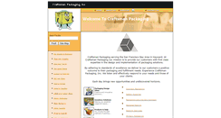 Desktop Screenshot of craftsmanpackaging.com